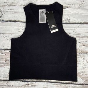 NWT Adidas WRPKNT Crop Top Size L